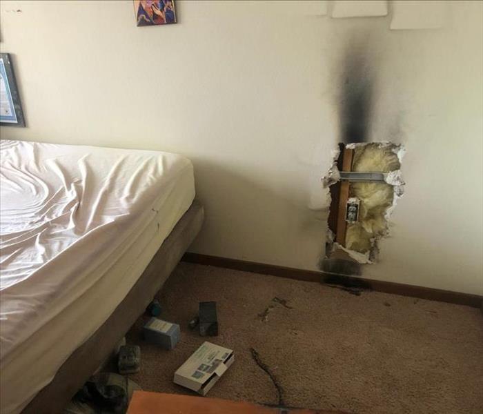 fire stemming from an outlet