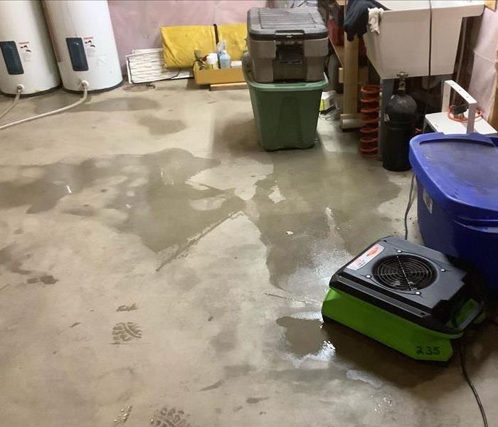 basement water damage cleanup in Chanhassen